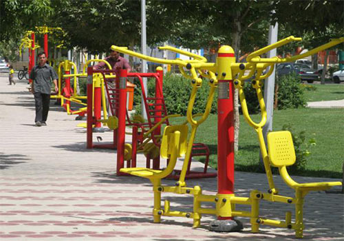 ست ورزشی پارکی معلولین در شیراز